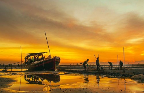 Bình minh trên biển Đồng Châu - Thái Bình