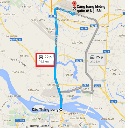 Ba tuyến đường di chuyển đến Sân bay Nội bài đơn giản và thuận tiện 2 Ba tuyến đường di chuyển đến Sân bay Nội bài đơn giản và thuận tiện, Xe Du Lịch Minh Đức