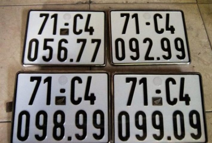 Một số biển số xe có số siêu đẹp